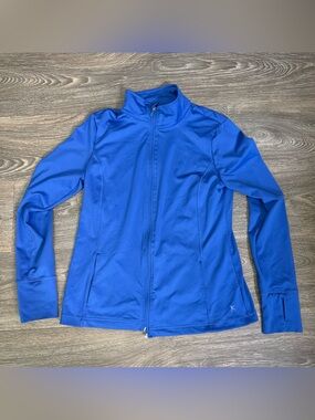 Danskin dri fitted jacket with thumb holes